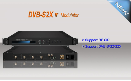  Modulador de FI HP8303F DVB-S2X