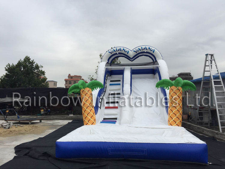 RB6093 (8x4x5m) Inflatable The theme of romance water Slide