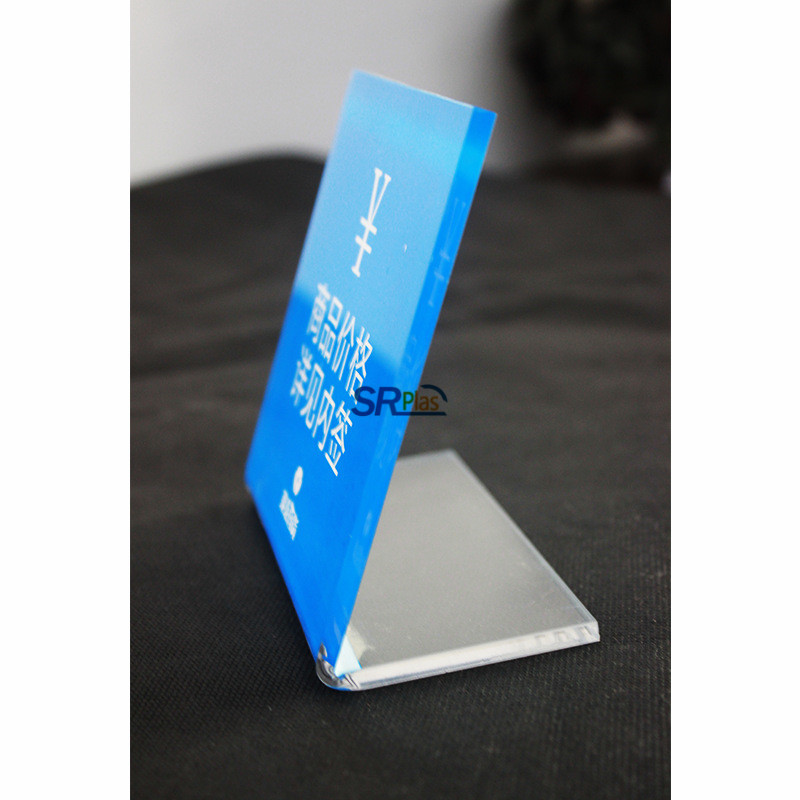 L Type Acrylic Display