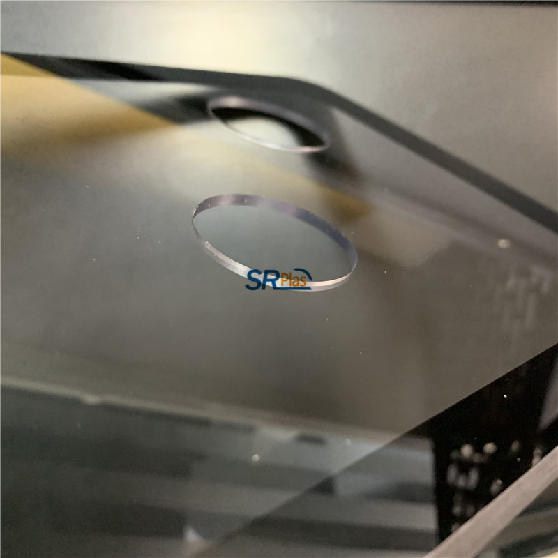 Polycarbonate Shield Window for Electronic Display