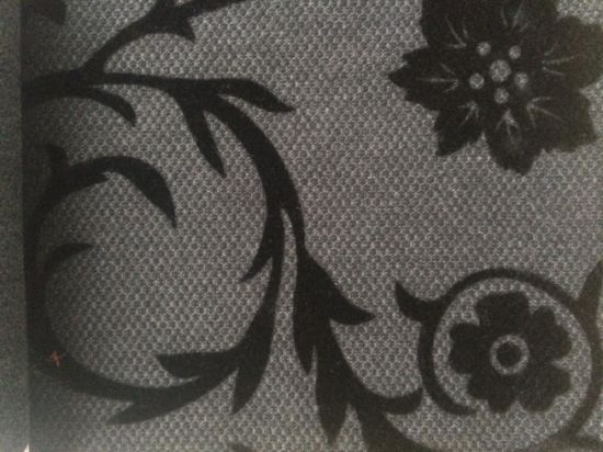 with Flower Shape of Chenille Upholstery Fabric