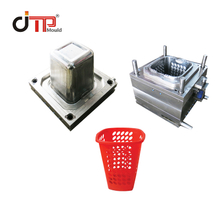 Nuevo diseño de fábrica personalizado de buena calidad de inyección de plástico plaza de lavandería molde de la cesta