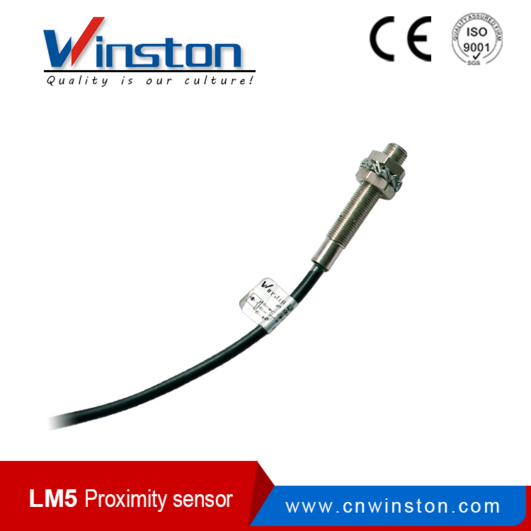 Sensor de proximidad inductivo blindado tipo PNP NO (LM5-3001PA)