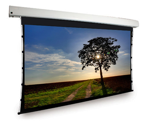 Best cheap large size projector screen 350 inch 4:3 Electric Projection Screen Customizable Mental bead Fabric for sale