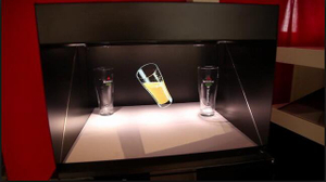 180度3D全息投影展示柜42寸