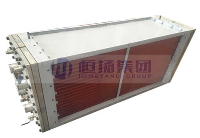 Finned heat exchanger - rectangular fin