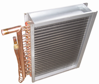 Cambiador de calor de cobre comercial del tubo para las cabinas de refrigeración