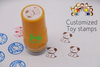 Toy Brown Dog Puppy Mini Stampers