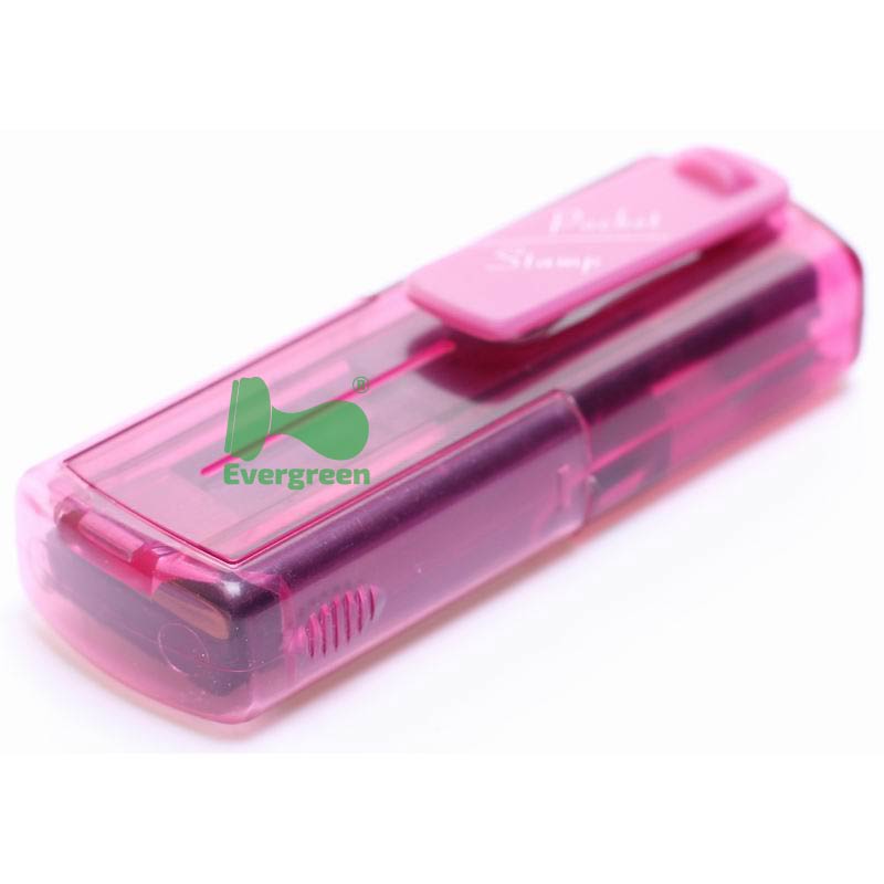Dual foam pre inked flash stamps F-Series