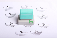 Dual foam flash stamps Rectangle F2255 Imprint size : 22×55mm 