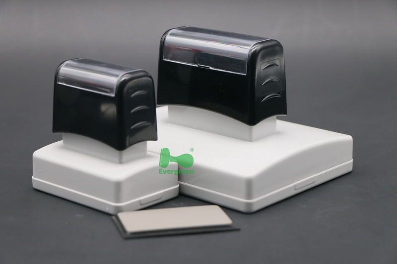 Dual foam flash stamps Rectangle F3278 Imprint size : 32×78mm 