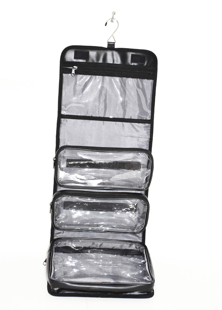 Custom Large Hanging Foldable Toiletry Bag for Travel