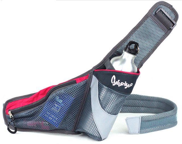 Hiking Trekking Sports Waist Bag with Bottle Pocket