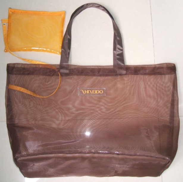 Ladies Summer Mesh Beach Handle Bags