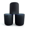 16oz Christmas candle jar black grey luxury candle containers for candle making