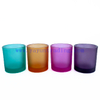 Glass Candle Jar Colored Luxury Custom Empty Glass Candle Vessel