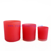 Wholesale Custom Jar Holder Luxury Pink Glass Candle Jars