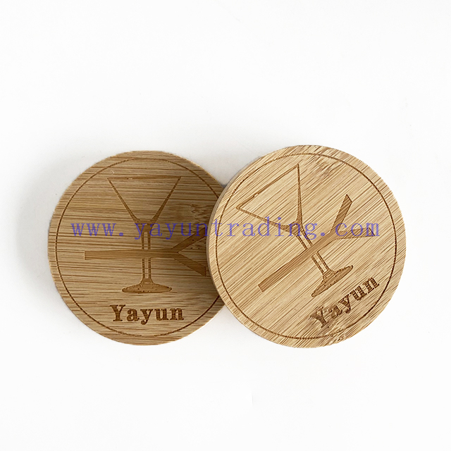Matte Black Frosted Glass Candle Holder Jar With Bamboo Lids