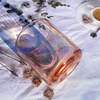Wholesale Holographic Customized Scented Iridescent Pink Candle Glass Jars