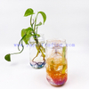 Wholesale Electroplating Rainbow Effect Wine Glass Cup Water Tumbler