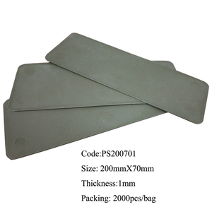 200X70X1mm PP Plastic Shims, for Levelling Concrete Precast Panel, Transportable Buildings
