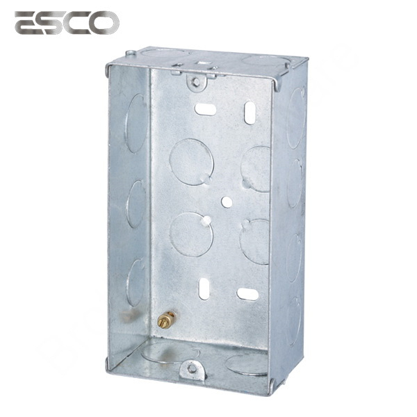 Gi Box Socket and Swith Box 3X6 Steel Sheet Es013601