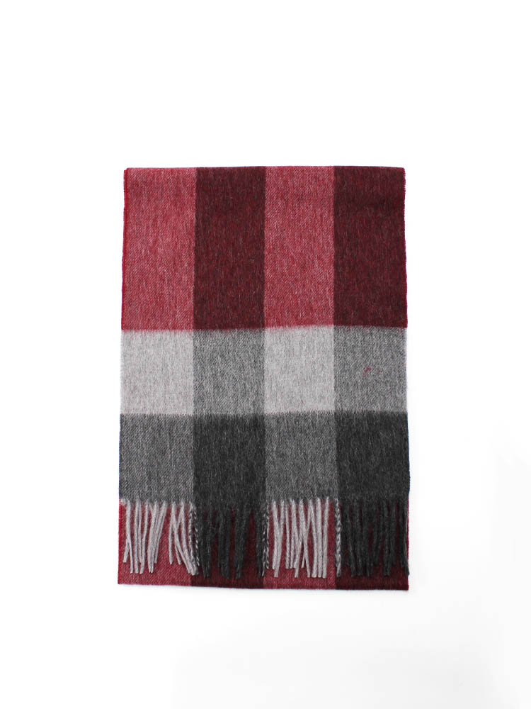Plaid wol serp in veelkleurige