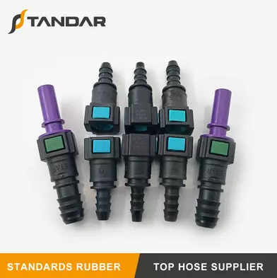 ¿Qué es un conector rápido de tubería de combustible?