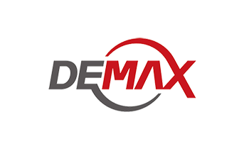 Shandong DeMax Group -logo med initialene DBDMC i dristige bokstaver, som symboliserer kvalitet og innovasjon innen byggematerialer.