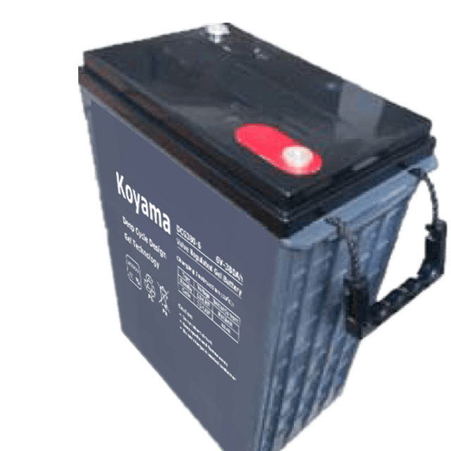 6V380AH Deep Cycle Gel Battery DCG380-6 for boat