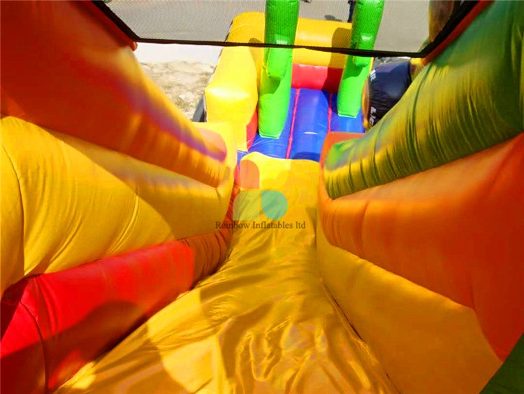 RB8046(8x5x4m) Inflatable Amusing Race Car Slide For Theme Park