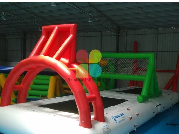 Inflatable water tennis park games for sale RB32081