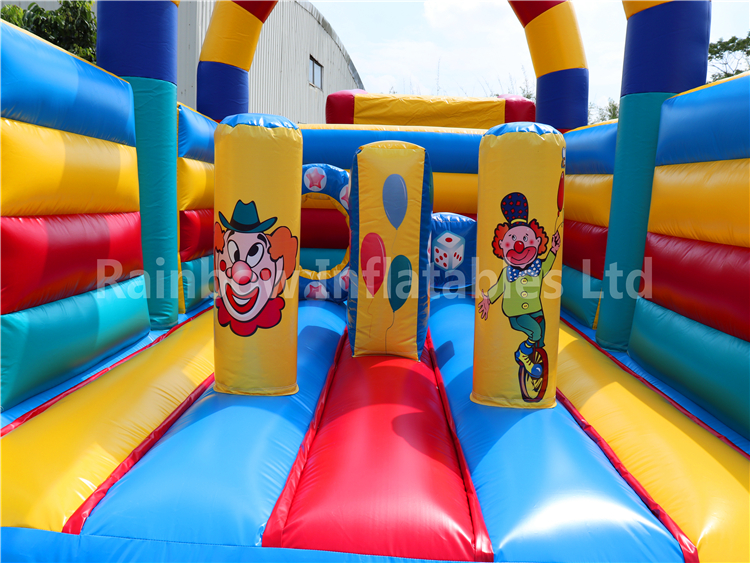 RB1012 (6x4m) Inflatable clown bouncer hot sales 