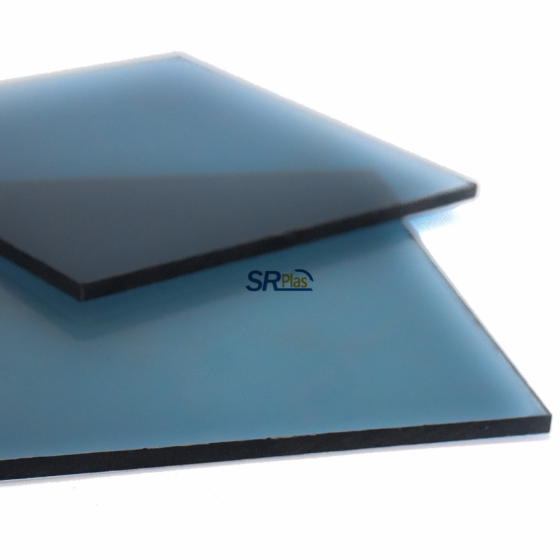 Custom Bule Anti Scratch Polycarbonate Sheet