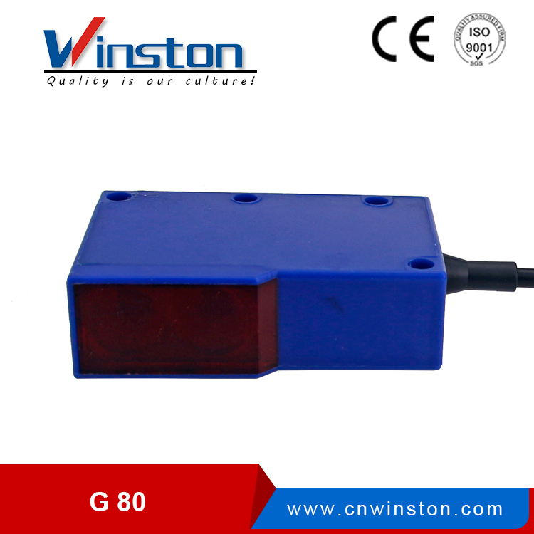 Sensor fotoeléctrico interruptor reflectores G80
