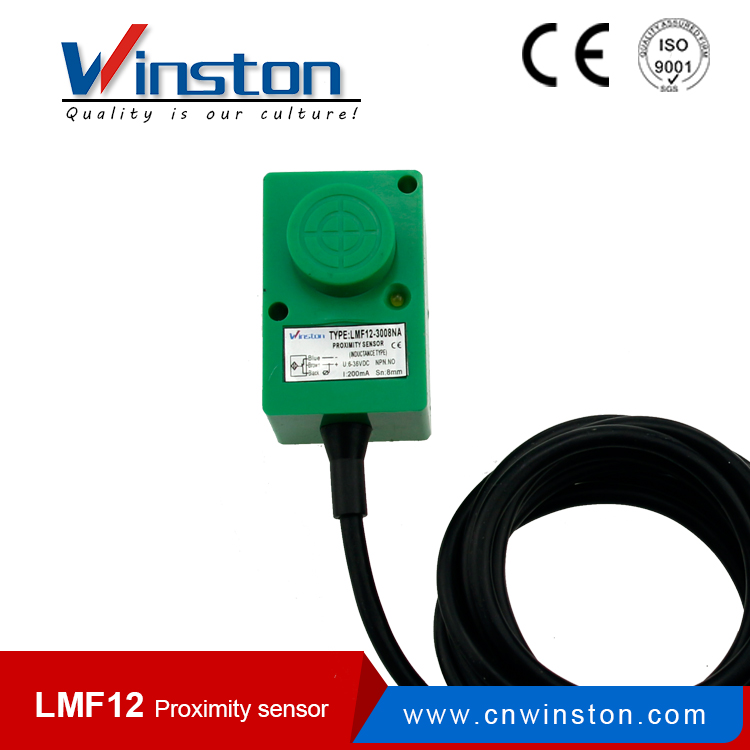 Sensor de proximidad de inductancia LMF12 sin descarga