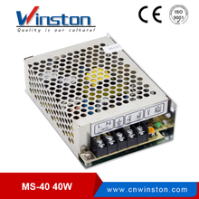 Мини-размер MS-40 40 Вт 5 В 12 В 15 В 24 В постоянного тока PSU импульсный блок питания с гарантией 2 года