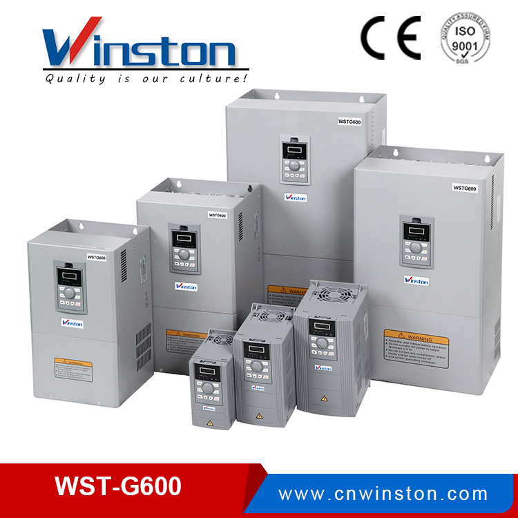 Inversor de frecuencia de bomba de ventilador de motor AC-AC de fábrica de China (WSTG600-4T7.5GB)