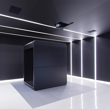 180 degree 84 Inch Holocube 3D Holographic Display with touch screen