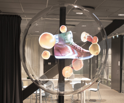HYPERVSN hologram for Louis Vuitton unique window display …