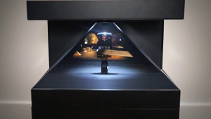270度三面全息展柜全高清73寸