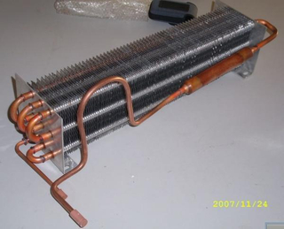 Evaporador com cobre longo