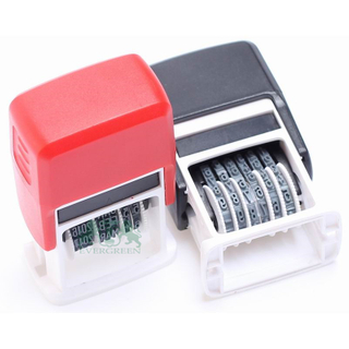 Self Inking date stamps , date size : 3mm or 4mm 