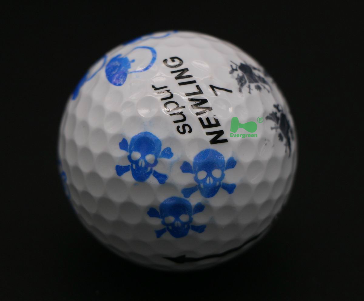 Plastic round Golf Ball Stamps Dia.11mm