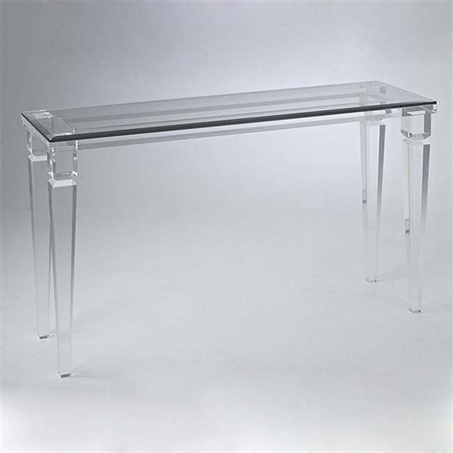 Wholesale High End Console Table Acrylic Antique Chinese End Table Lucite Italian Corner Table