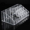 Clear Counter Top Acrylic Clear Cosmetic Case Makeup Organizer Acrylic Cosmetic Display Stand