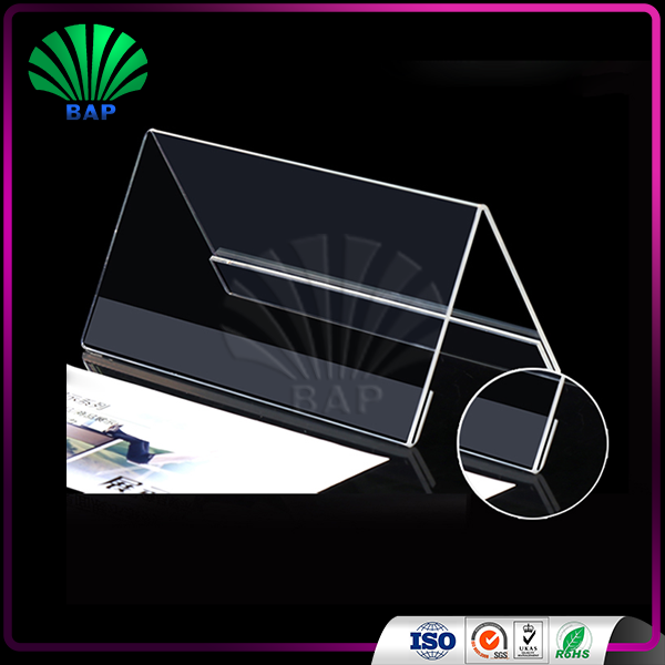 Desktop Acrylic Display Stand Plexiglass Display Stand Business Card