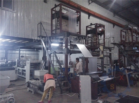 máquina que sopla de la película de 2000m m PE/HDPE/LDPE