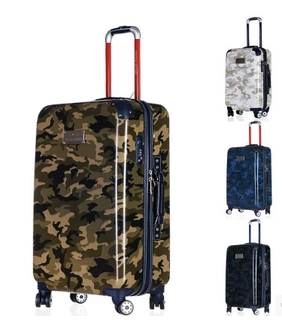 Trolley Travel Suitcase with Luggage for Sports, Military, Duffle