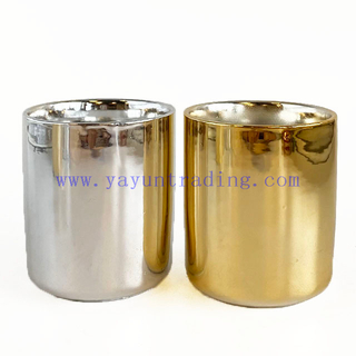 Wholesale Custom Ceramic Candle Holder Empty Candle Jars For Candle Making